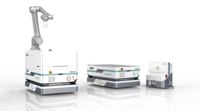 PA真人數位開發的自主式移動機器人（AMR250M），搭配全向輪並結合AI演算法、2D LiDAR、3D攝影機等技術，協助客戶實現產線全自動化